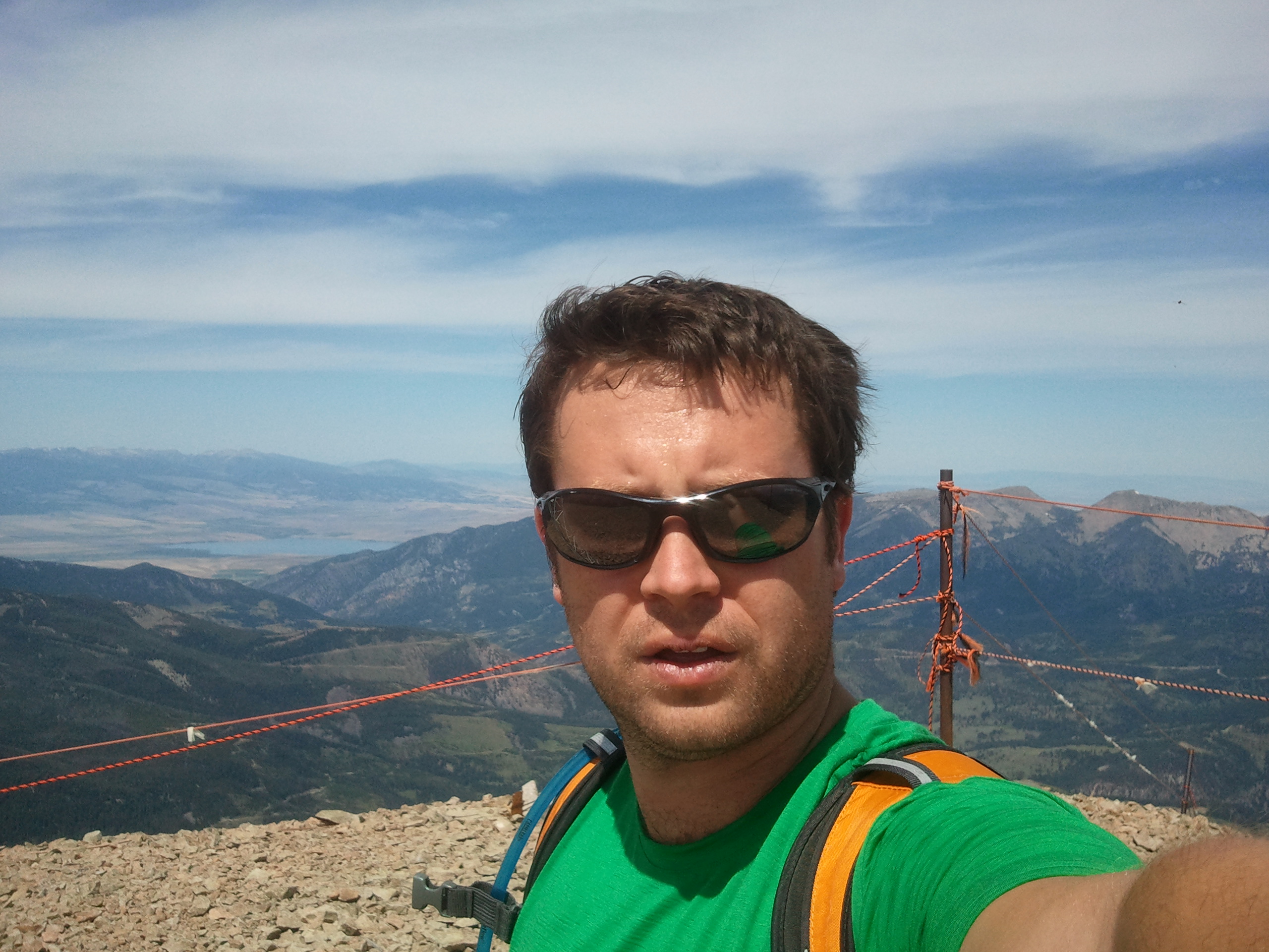 Photo of Daniel T. Kaffine - Lone Peak, MT 11,166 ft