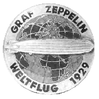 GRAF ZEPPELIN WELFTFLUG 1929 medallion
