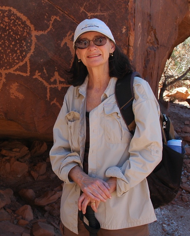 Lynda in Dominguez Canyon, Colorado (2008)