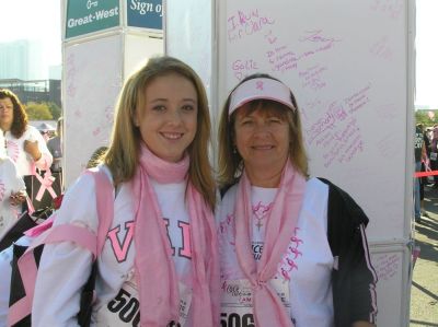Carissa & GG-Race for the Cure 2010