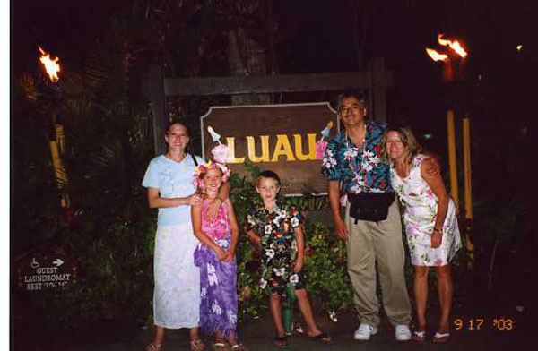 At the Luau