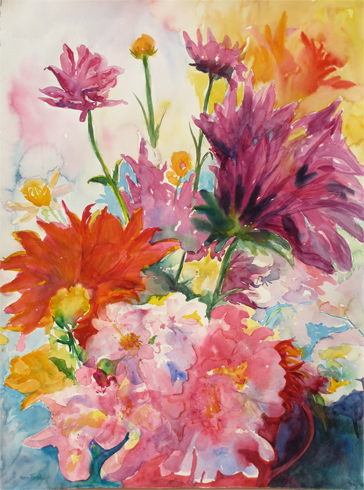 Spring Bouquet - 28x36, sold